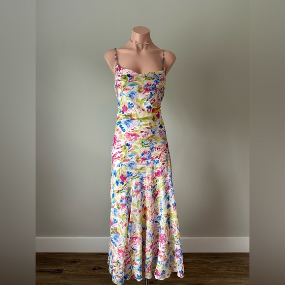 Abercrombie & Fitch Dresses & Skirts - Abercrombie & Fitch Floral Maxi Dress - Multicolor